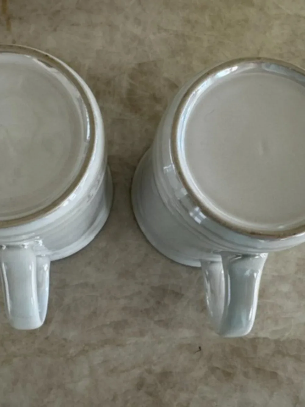 Le Creuset Vancouver Mugs (Set of 2) - Metallic / Pearl White